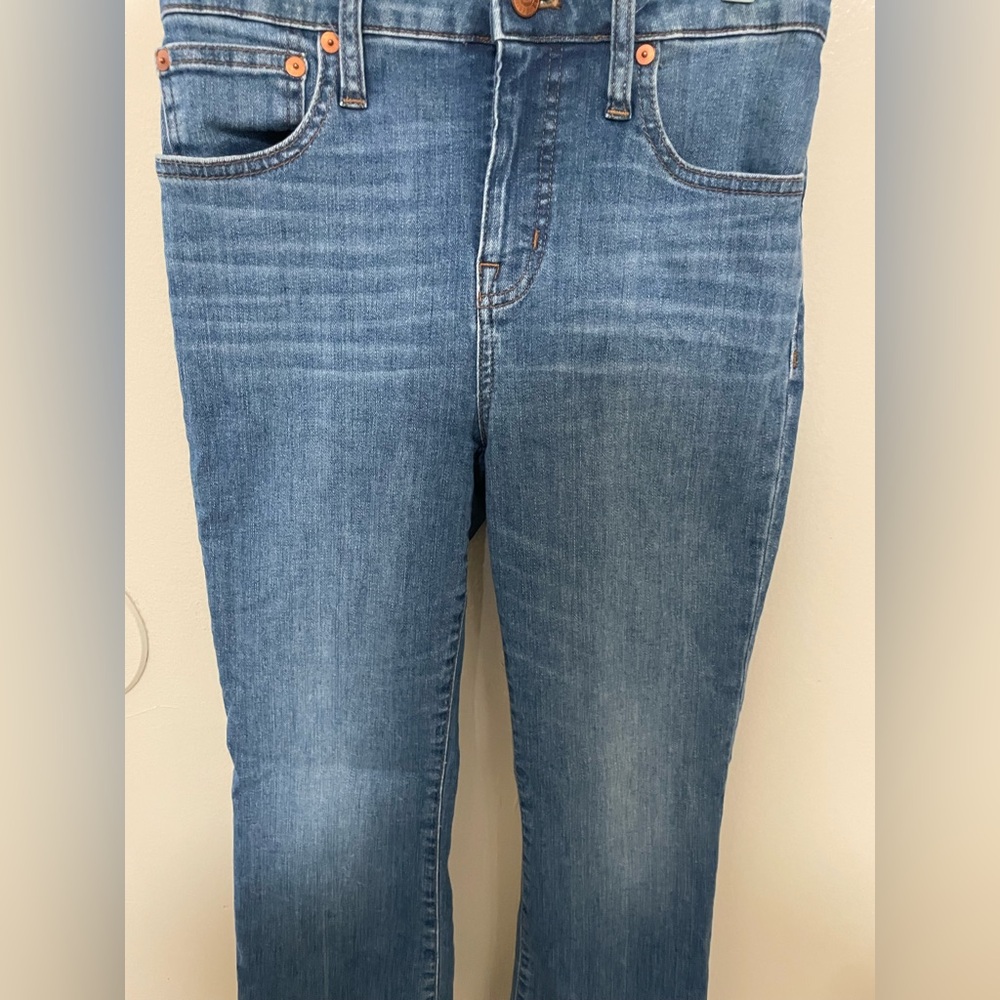 ✨Women’s Madewell Jeans Curvy Cali Demi-Boot Size 25P - Picture 3 of 11